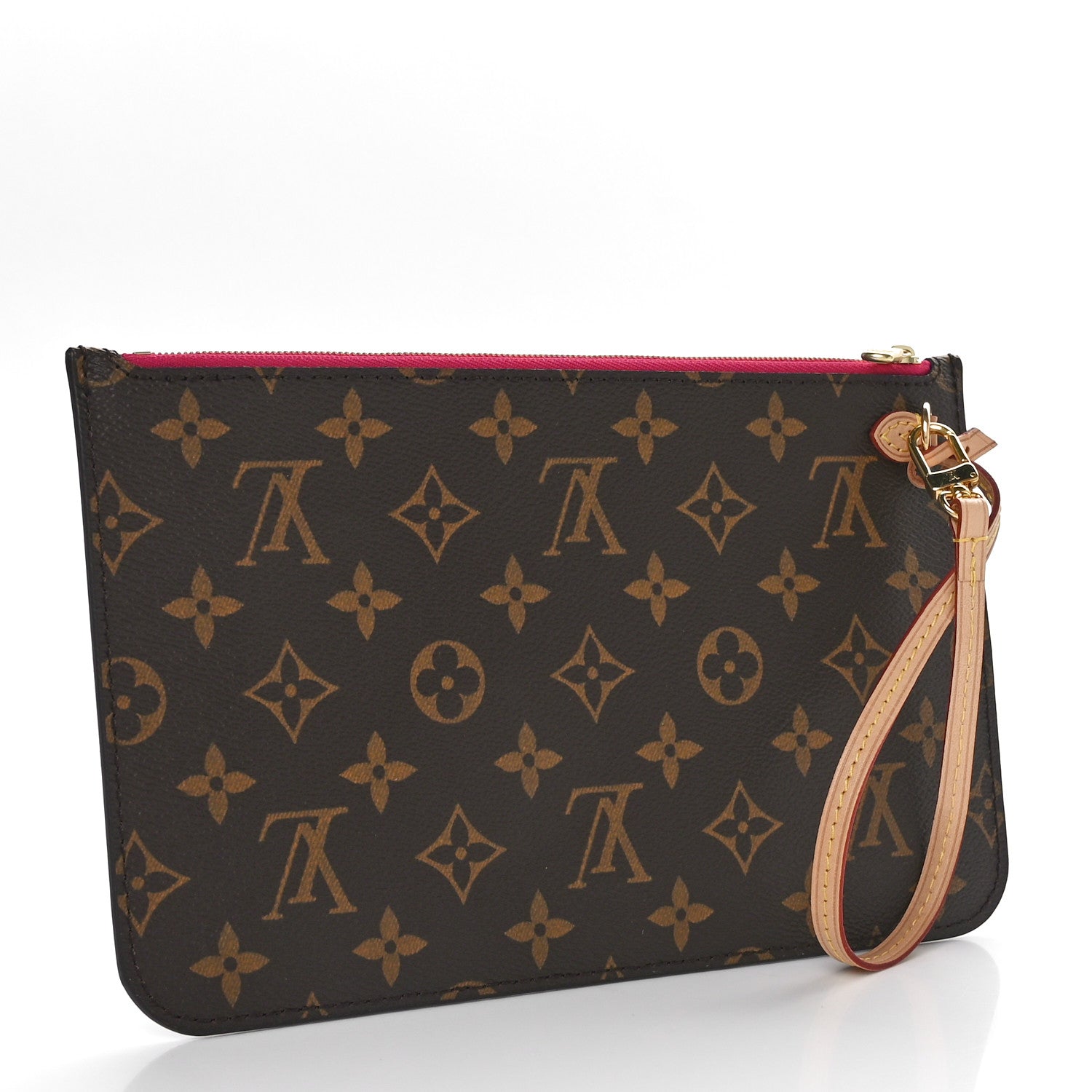 Louis Vuitton Monogram Neverfull MM GM Pochette Pivoine 3 of 7