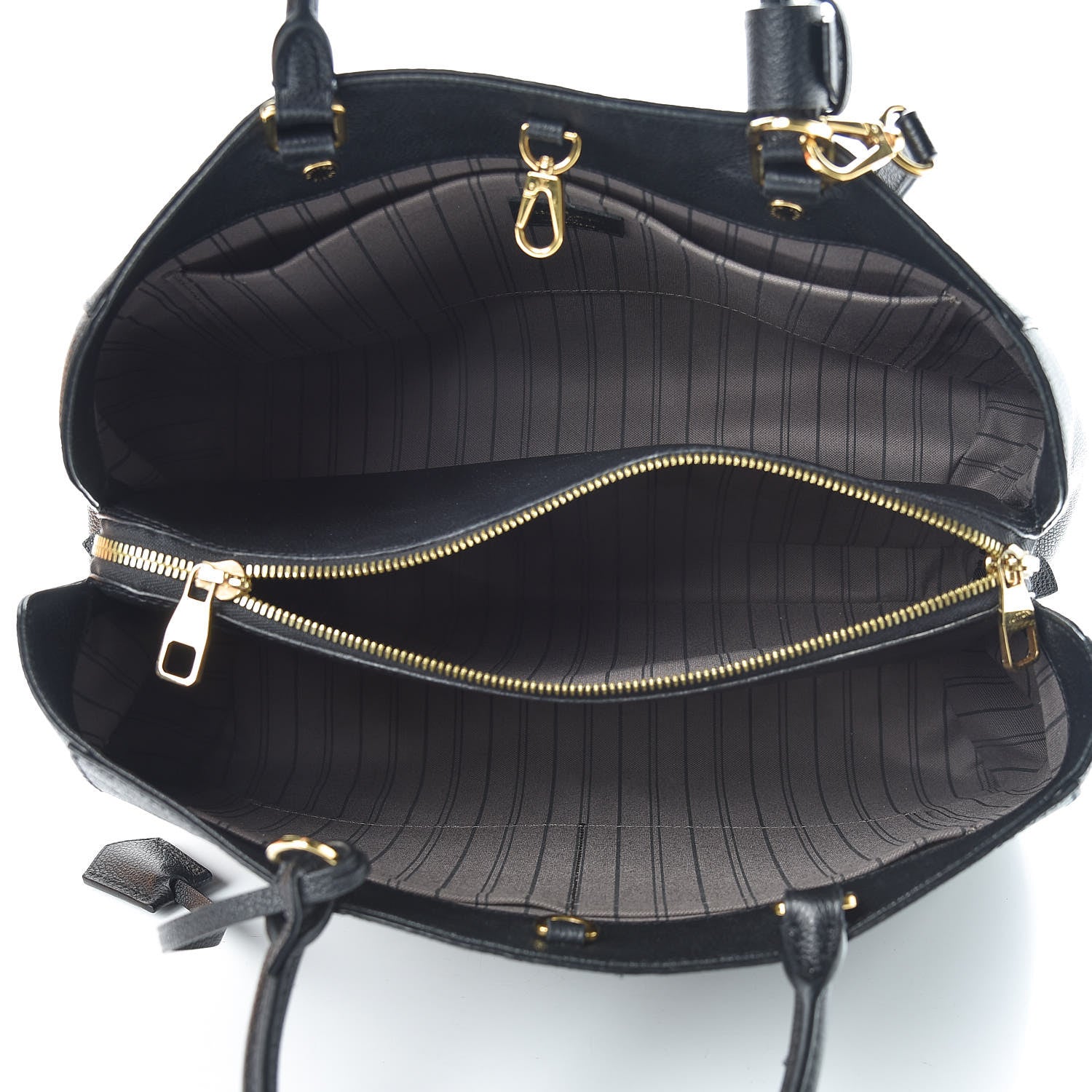 Louis Vuitton Empreinte Montaigne GM Black 6 of 16