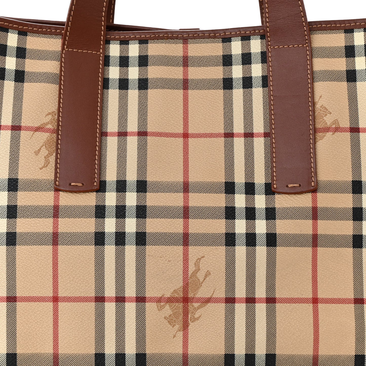 Haymarket Check Tote Brown