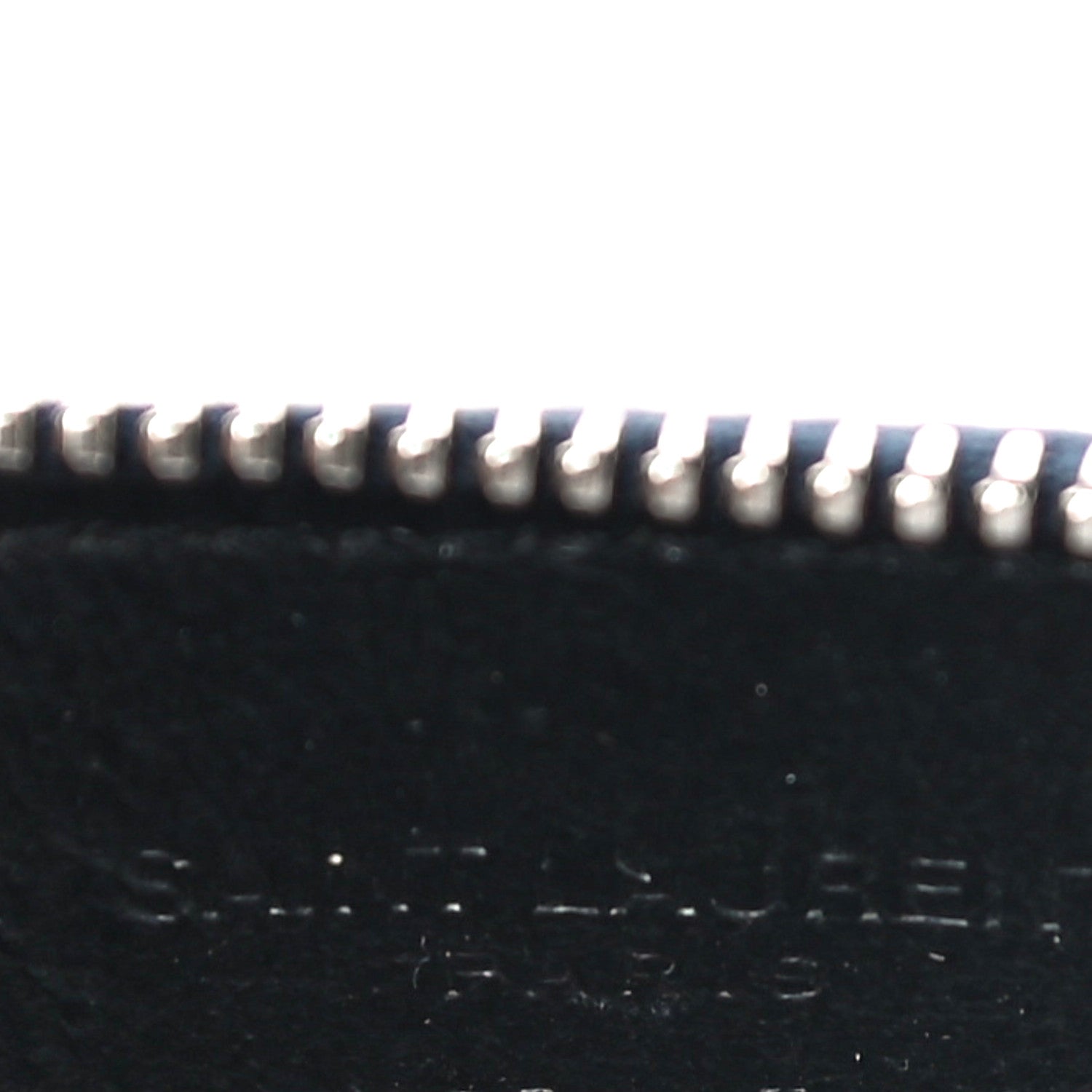 Saint Laurent Grained Calfskin 5 Fragments Zip Pouch Card Holder Deep Marine 6 of 9