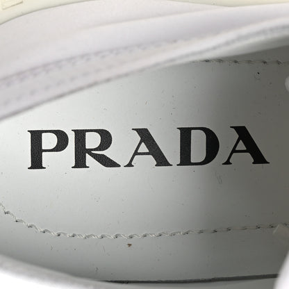 Prada Re-Nylon Gabardine Triangle Logo Double Wheel 50mm Sneakers 40 White 9 of 10