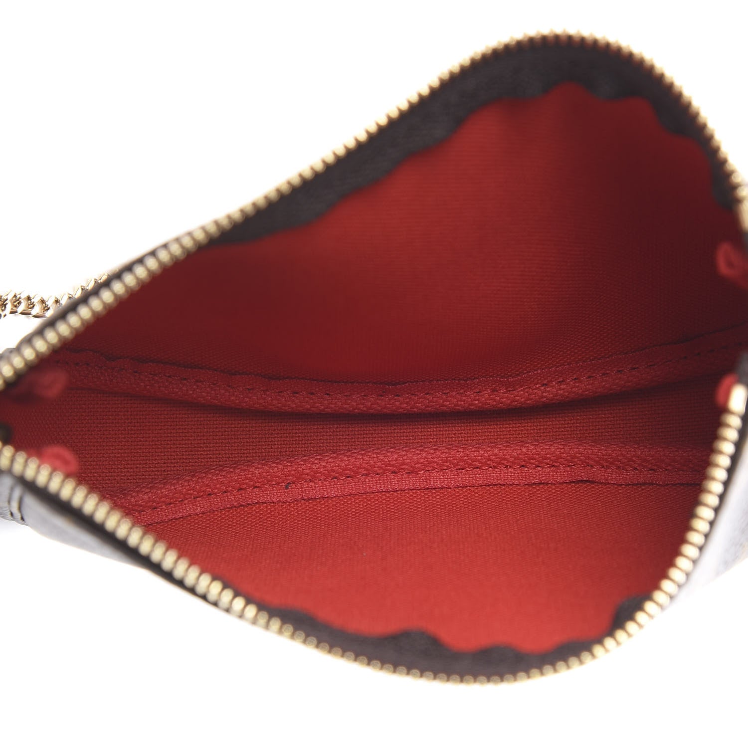 Louis Vuitton Monogram 2020 Christmas Animation Bumper Cars Mini Pochette Accessories Coquelicot 4 of 7