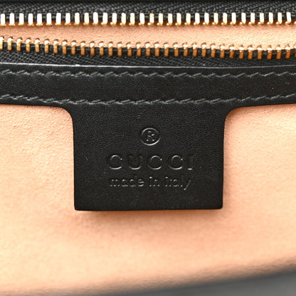Gucci Guccissima Medium Padlock Shoulder Bag Black 6 of 13