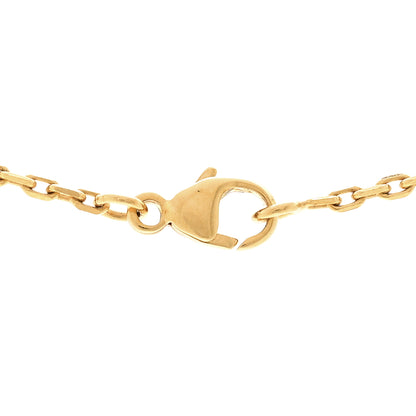 Hermes Lacquered Gold Mini Pop H Pendant Necklace Black 5 of 7