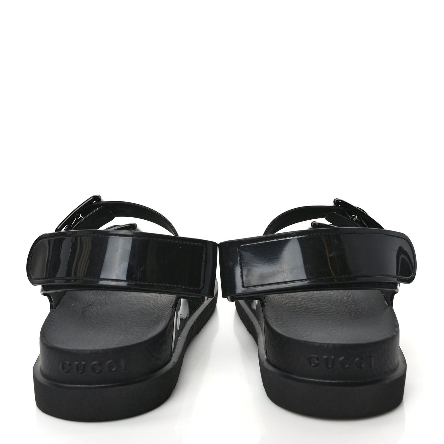 Rubber Mini Double G Womens Isla Dad Sandals 39 Black