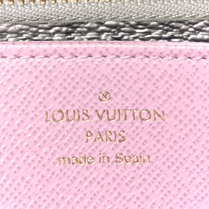 Louis Vuitton Metallic Monogram LV Garden Zippy Wallet Silver 6 of 6