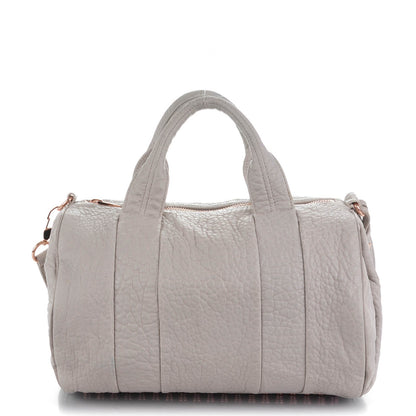 Alexander Wang Pebbled Lambskin Rocco Oyster 1 of 6