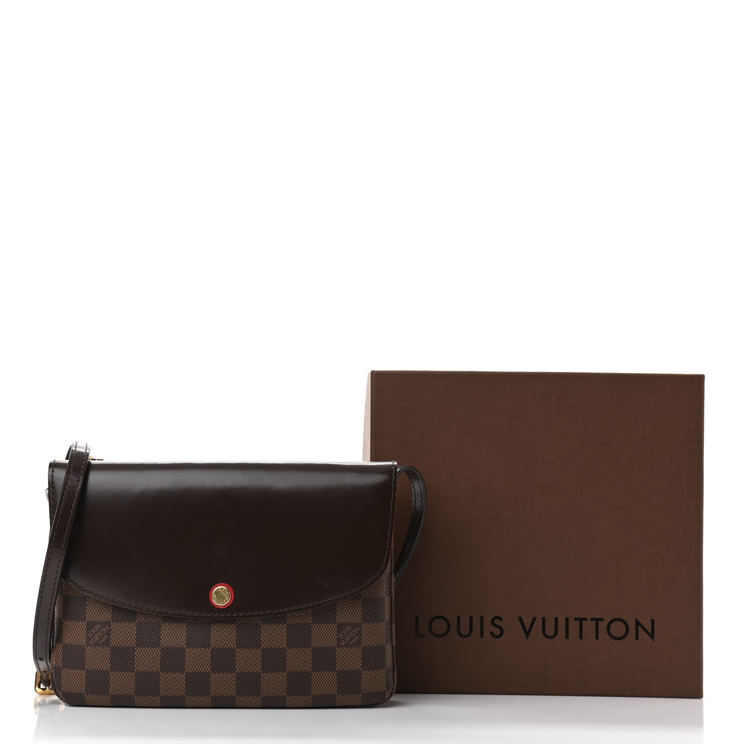 Louis Vuitton Damier Ebene Twice Cherry 12 of 12