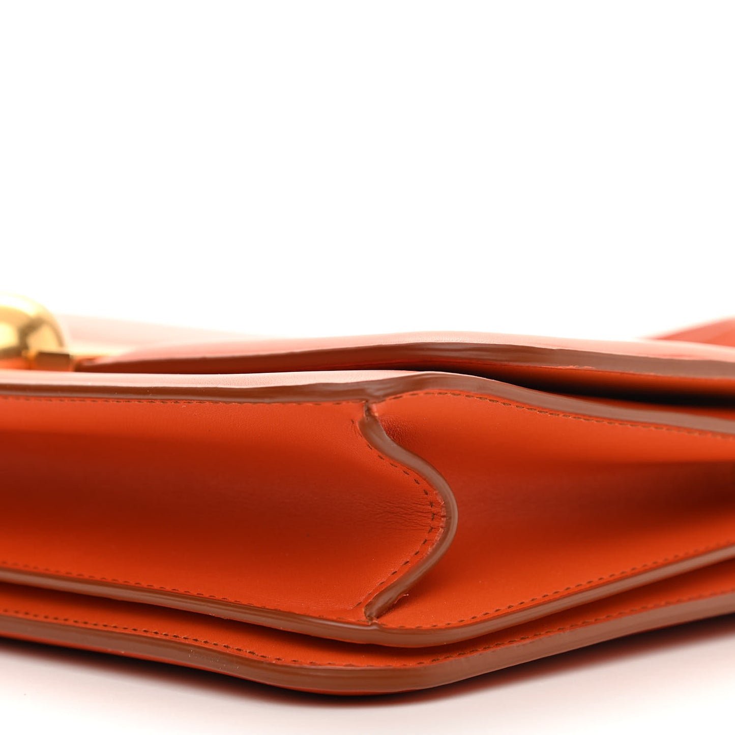 Spazzolato Calfskin Classic BV Classic Bag Orange