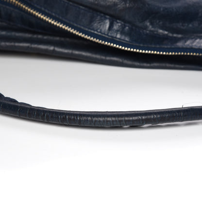 Balenciaga Agneau Giant 12 Gold Hardware Day Hobo Bleu Mineral 11 of 11
