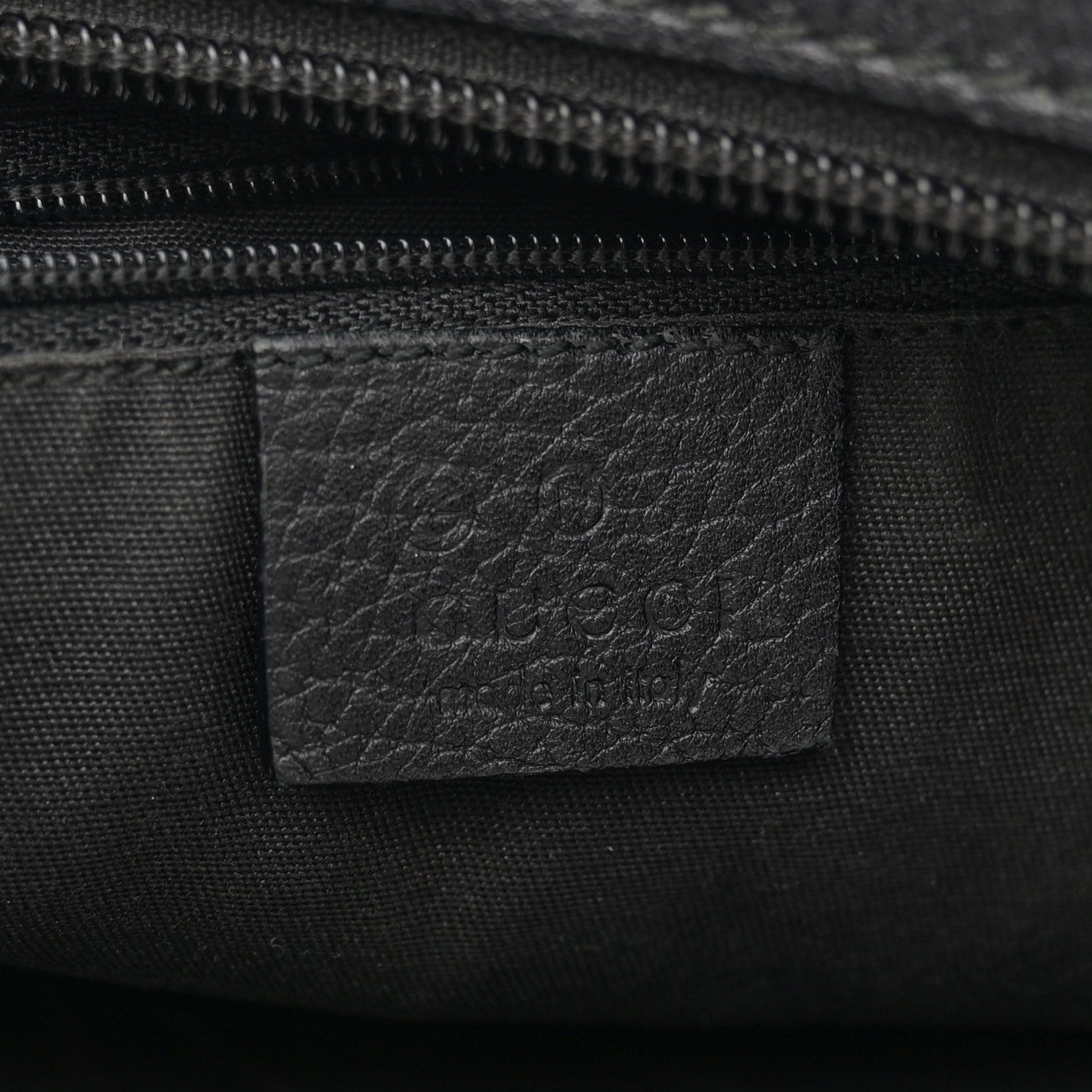 Gucci Nylon Monogram Large Princy Hobo Black 6 of 14