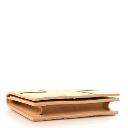 Bottega Veneta Nappa Maxi Intrecciato Card Holder Wallet Almond 4 of 6