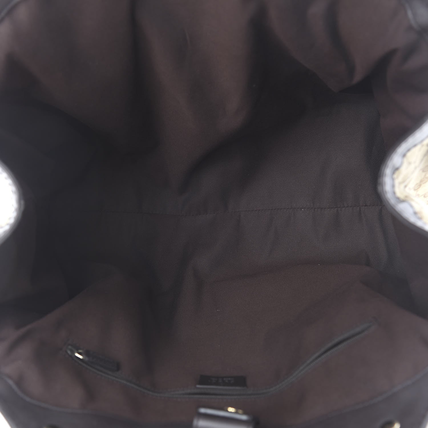 Gucci Monogram Large Sukey Tote Dark Brown 4 of 9