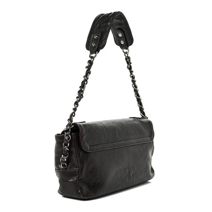 Chanel Glazed Caviar Small Pocket In The City Shoulder Bag Brown 2 of 26