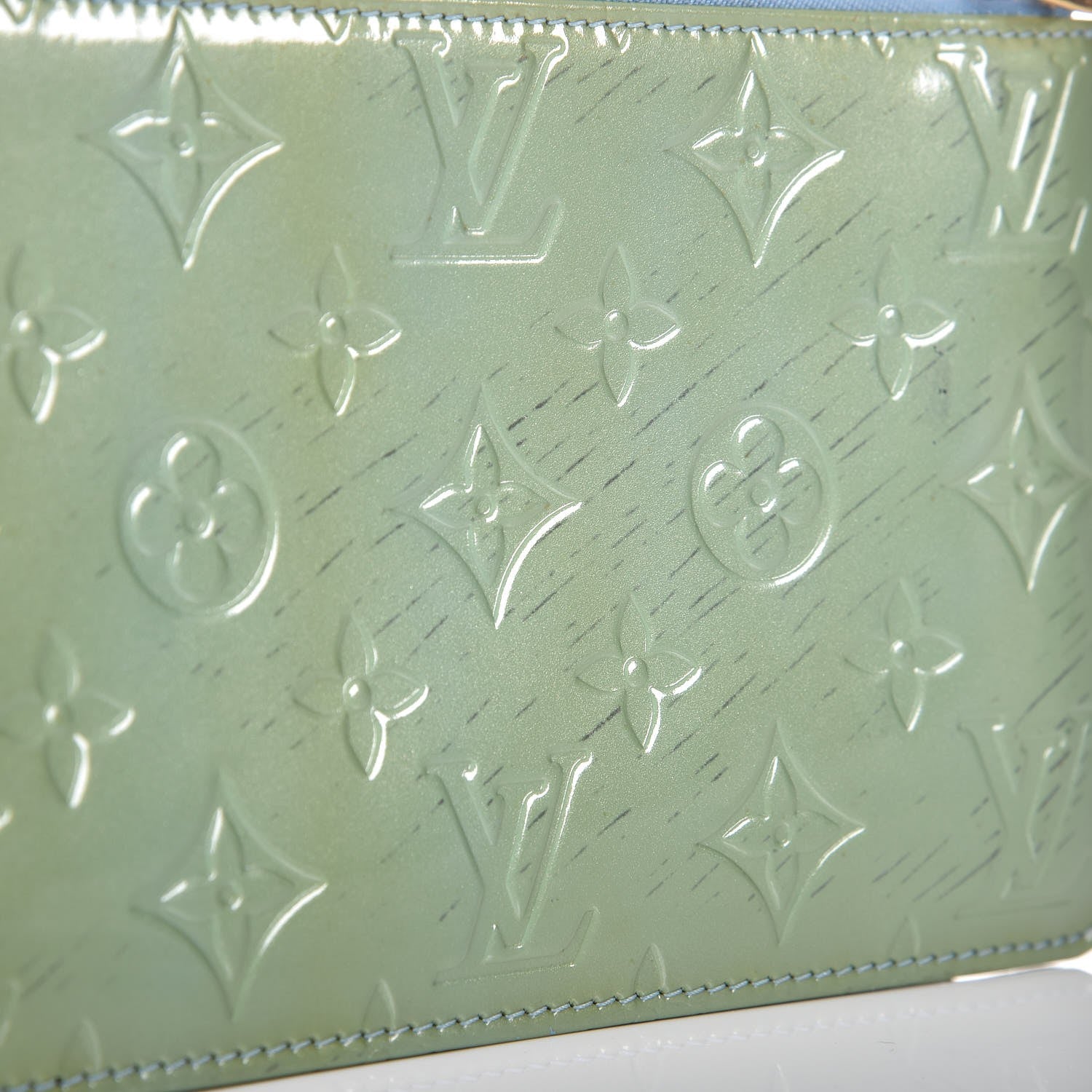 Louis Vuitton Vernis Lexington Pochette Peppermint 10 of 13