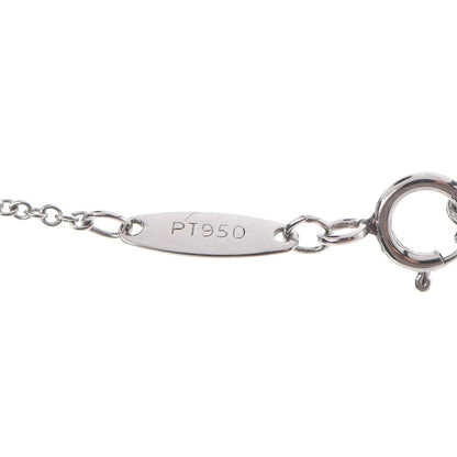 Tiffany Platinum Diamond .29ct Elsa Peretti Diamonds by the Yard Pendant Necklace 5 of 9