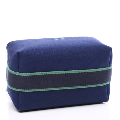 Hermes Canvas Small Bride-A-Brac Pouch Marine 3 of 8