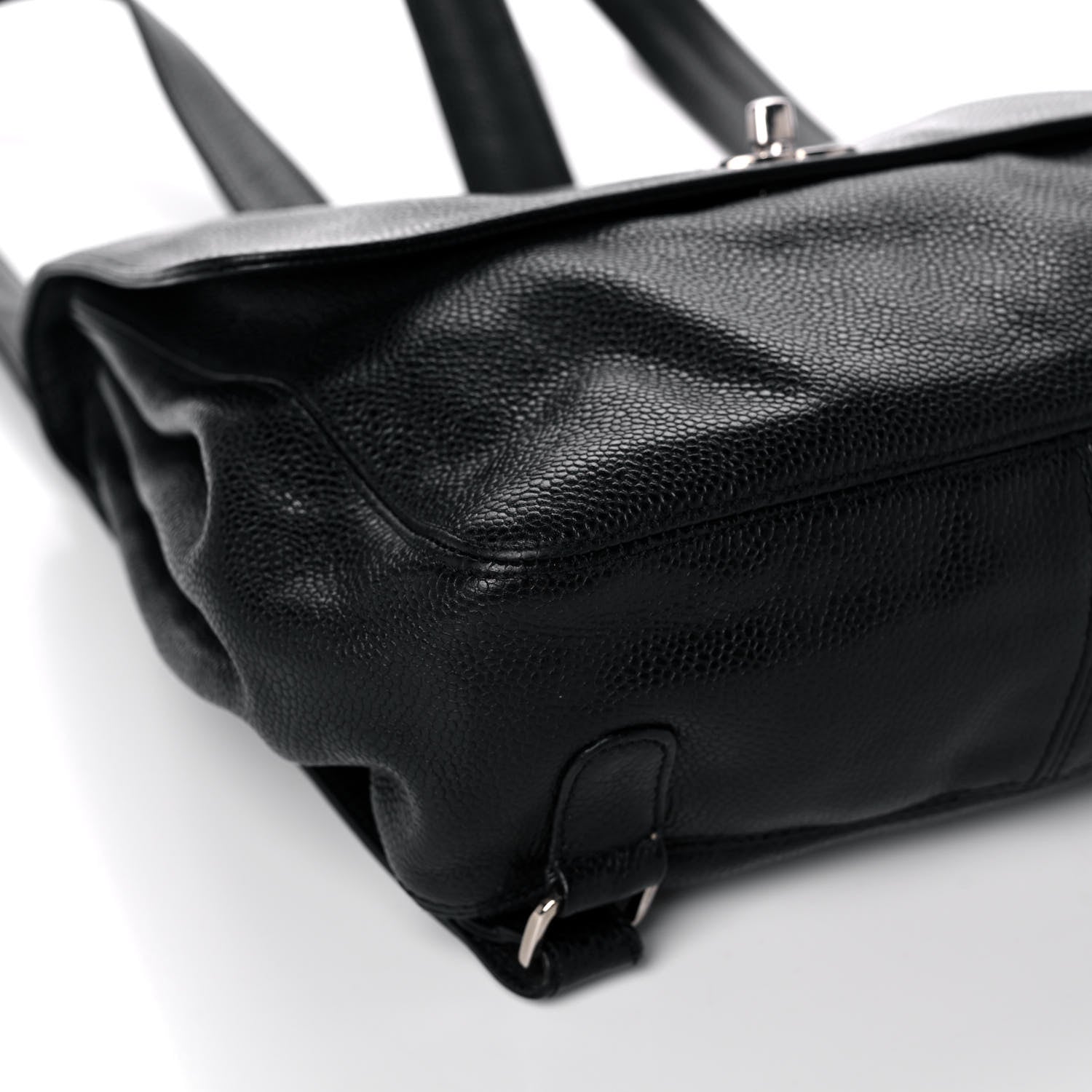 Chanel Caviar CC Backpack Black 8 of 9