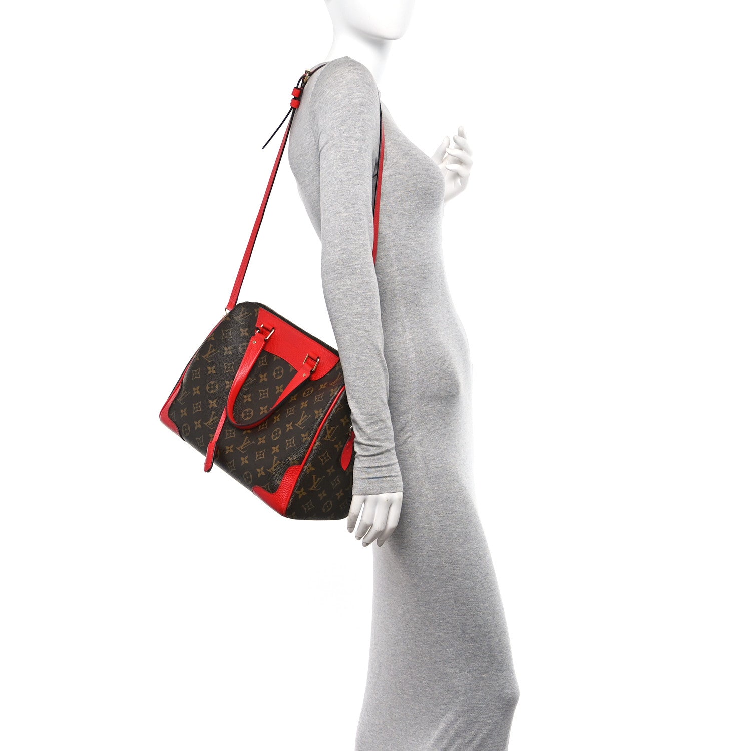 Louis Vuitton Monogram Retiro NM Coquelicot 2 of 11