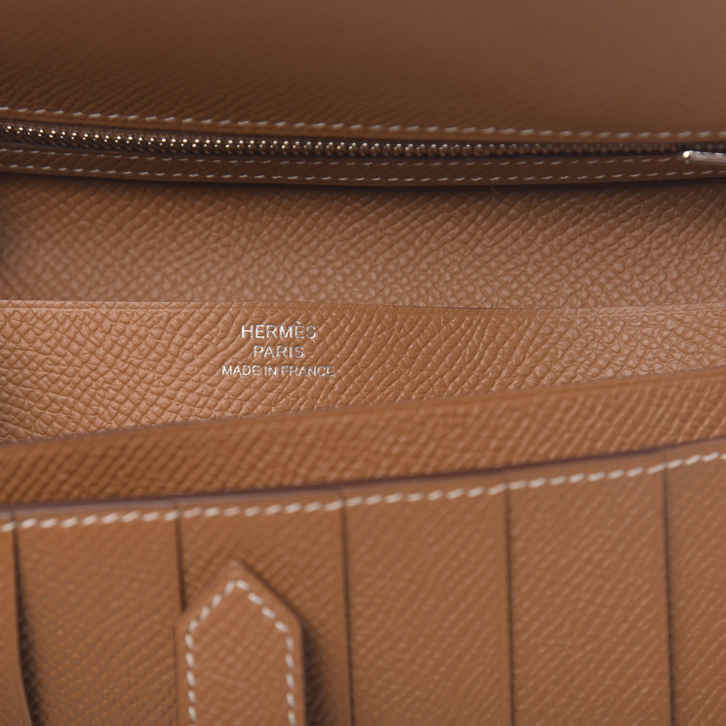 Epsom Bearn Gusset Wallet Gold