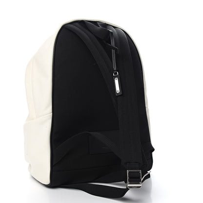 Saint Laurent Nylon Waiting For Sunset City Backpack White 2 of 9