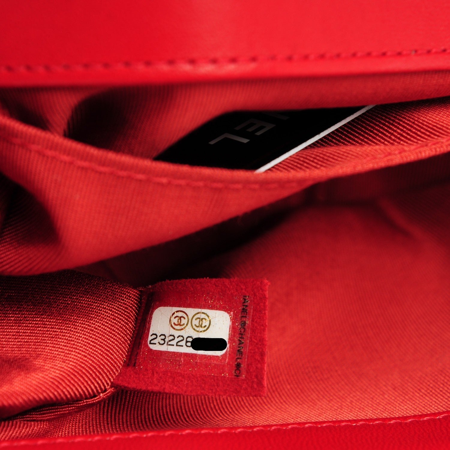 Chanel Lambskin Quilted Medium Boy Flap Red 10 of 10