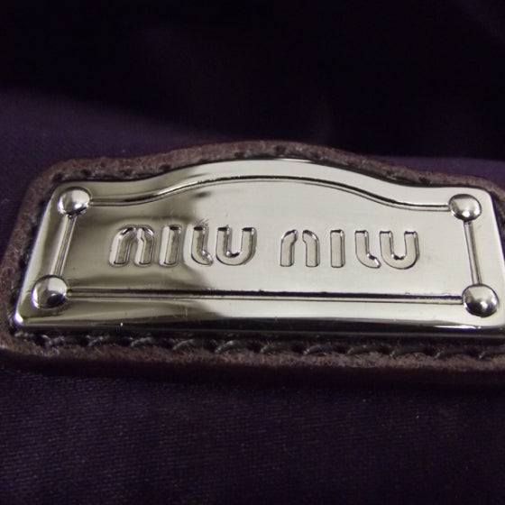 Miu Miu Vitello Leather Vintage Hobo 8 of 12