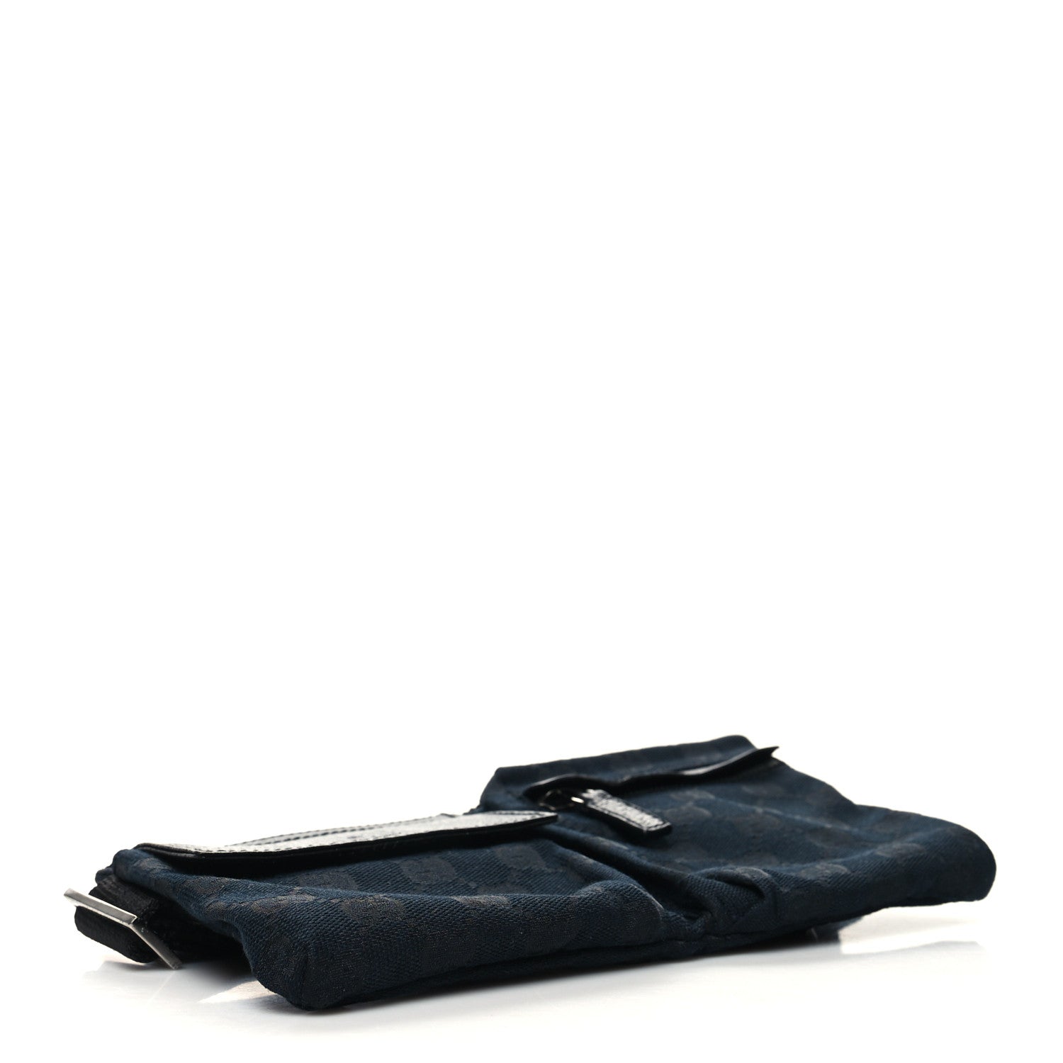 Gucci GG Monogram Double Pocket Belt Bag Black 4 of 12