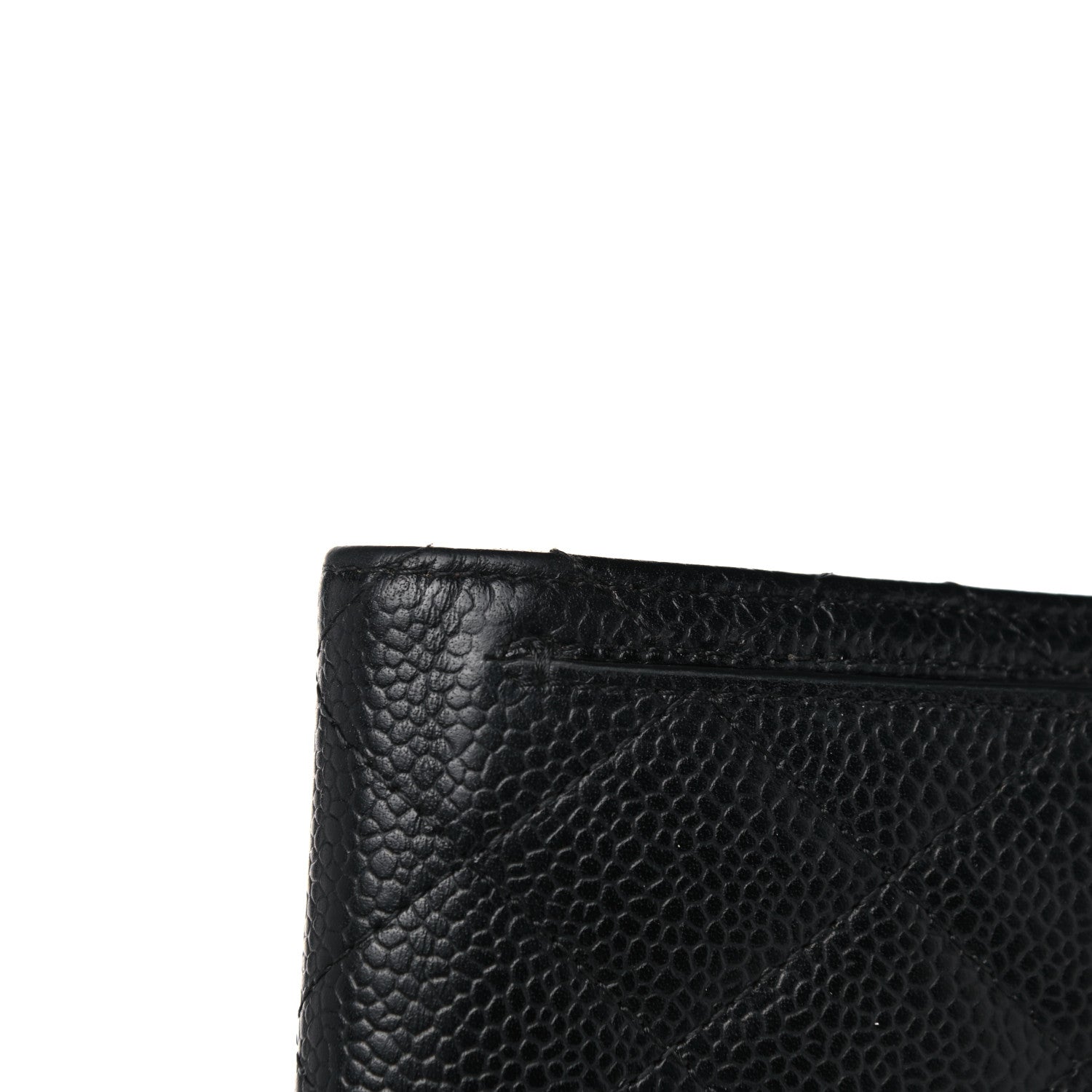 Chanel Caviar Quilted Compact Flap Wallet Black 15 of 19