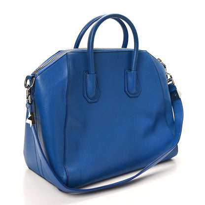 Givenchy Sugar Goatskin Medium Antigona Bright Blue 3 of 10