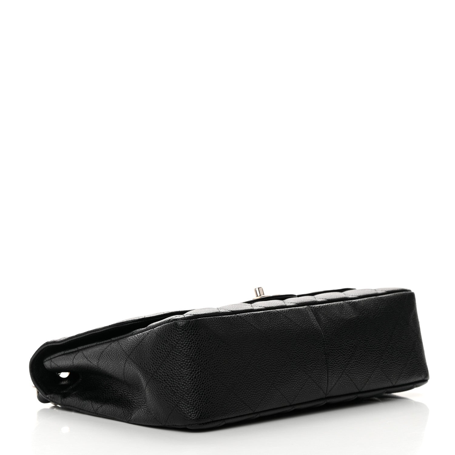 Chanel Caviar Quilted Jumbo Single Flap Black 4 of 16