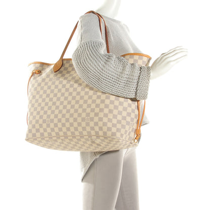 Louis Vuitton Damier Azur Neverfull GM 2 of 8