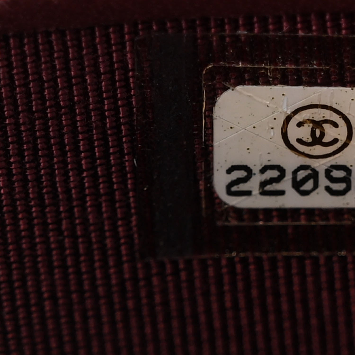 Chanel Lambskin Quilted Two Tone Clutch With Chain Grey Burgundy 8 of 12