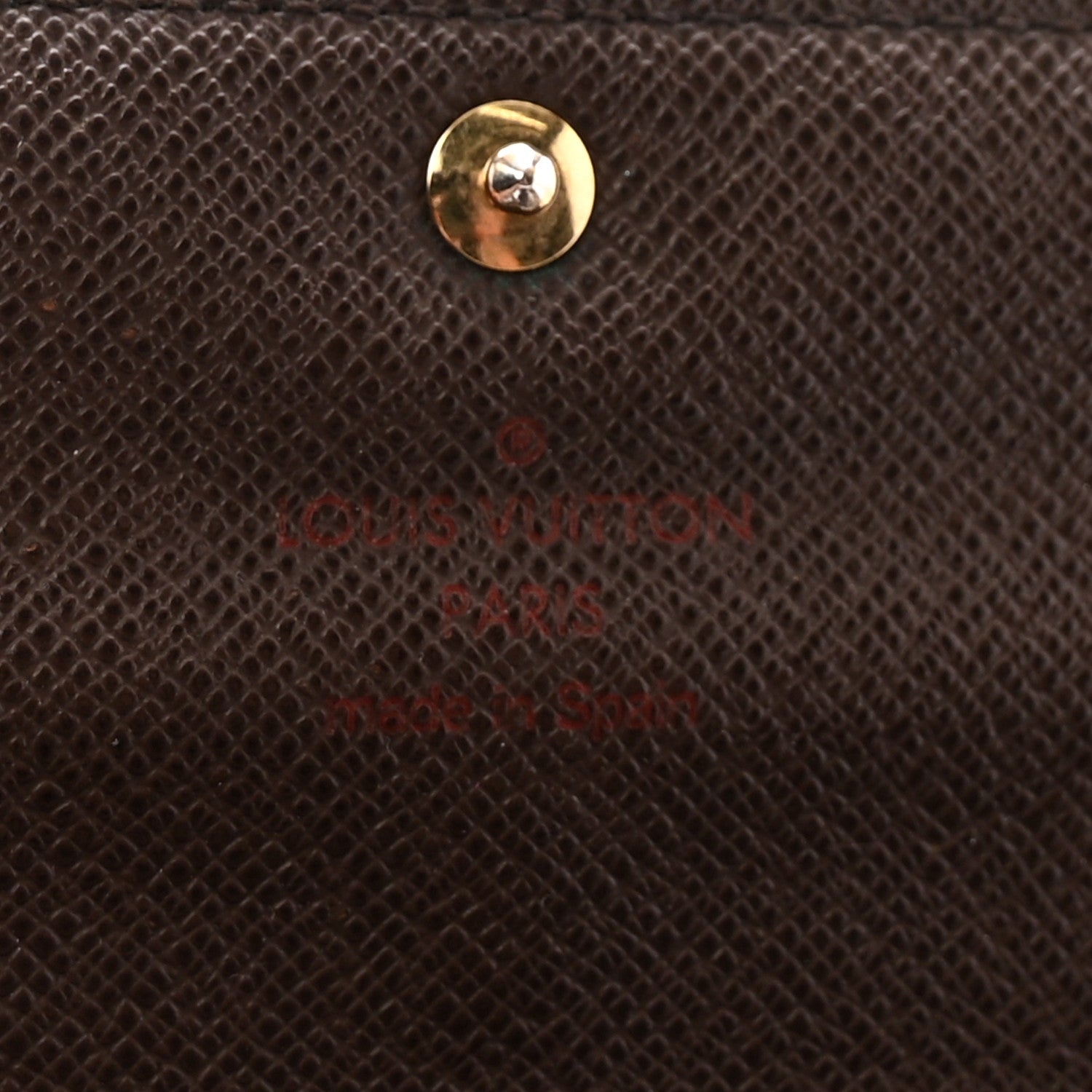 Louis Vuitton Damier Ebene Sarah Wallet 6 of 6