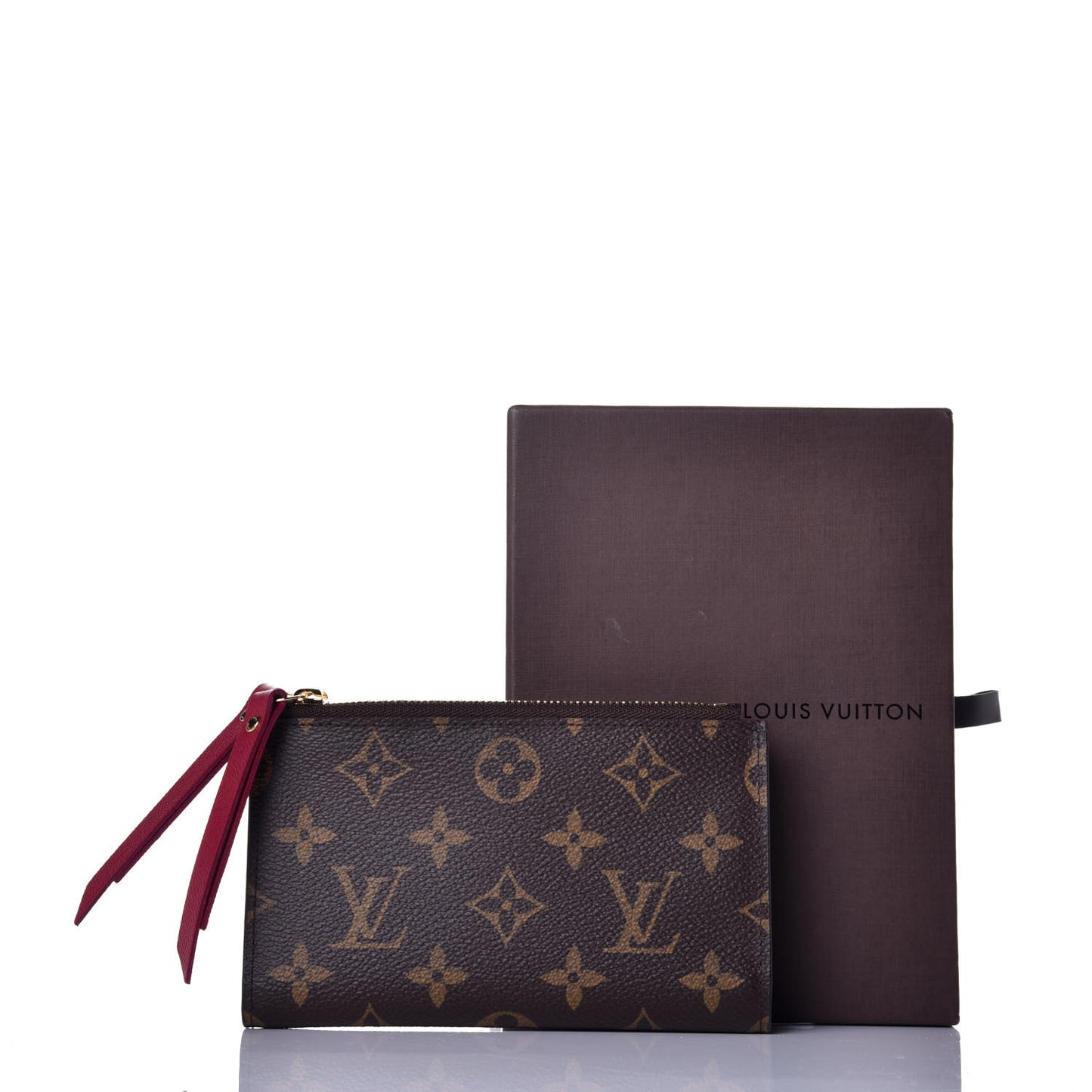 Monogram Adele Compact Wallet Fuchsia