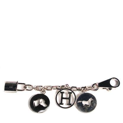 Hermes Palladium Breloque Bag Charm 1 of 5