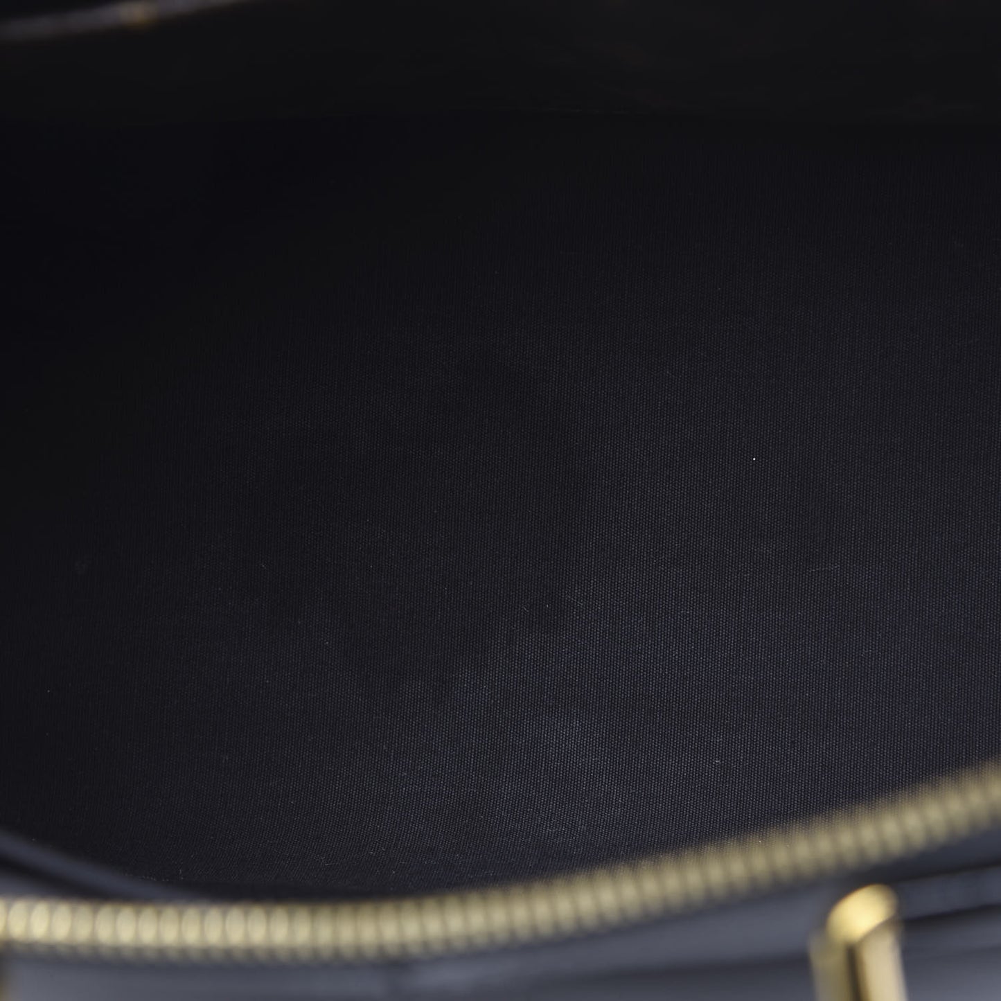 Patent Calfskin Miroir Tote Black