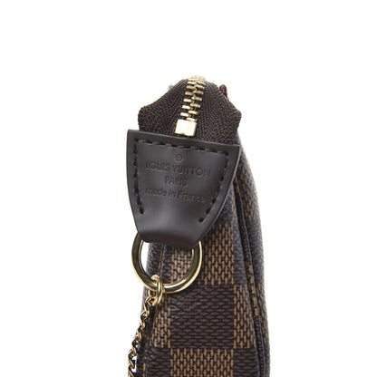 Louis Vuitton Damier Ebene Mini Pochette Accessories 7 of 10