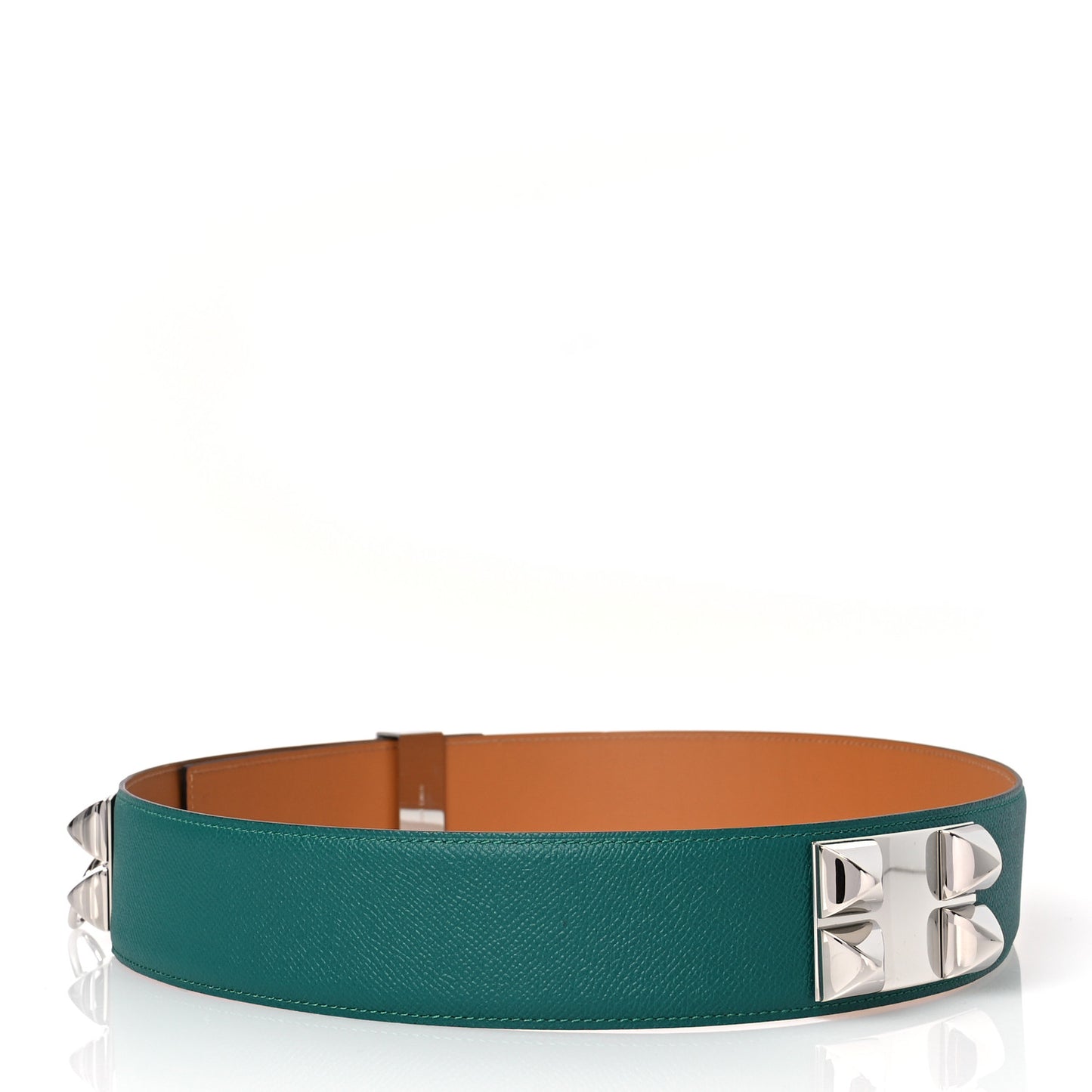 Epsom 50mm Collier De Chien CDC Belt 90 36 Malachite