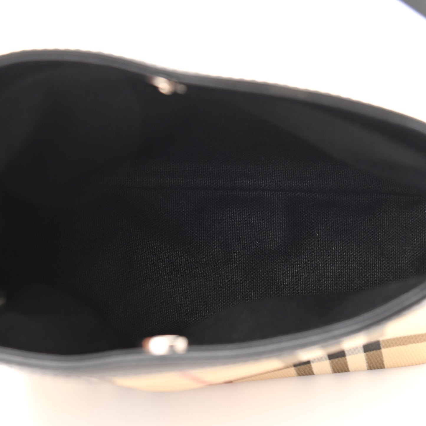 Prorsum House Check Shoulder Bag Black