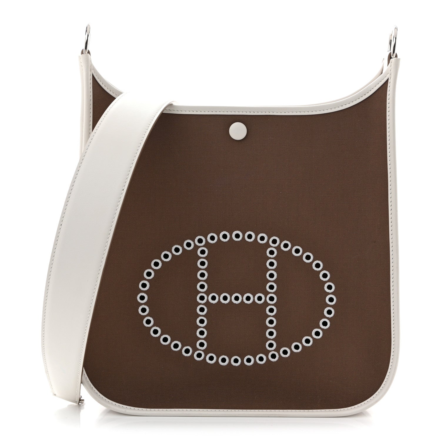 Hermes Toile Officier Swift Neo Evelyne PM Etoupe 1 of 10