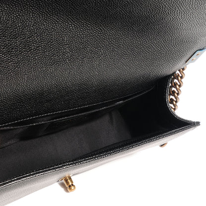 Chanel Caviar Medium Boy Flap Bag Black 7 of 9
