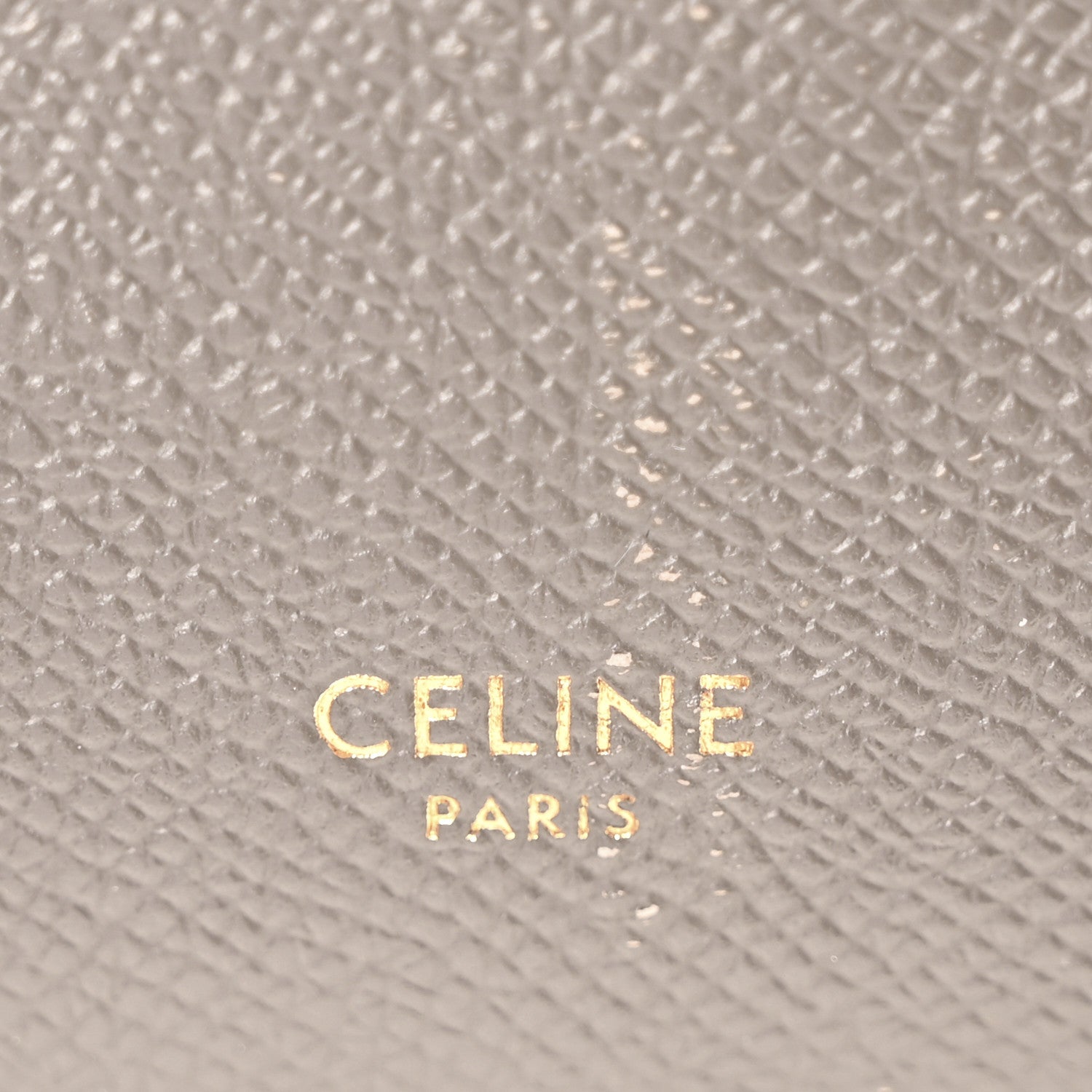 Celine Grained Calfskin Nano Belt Bag Grey 8 of 11