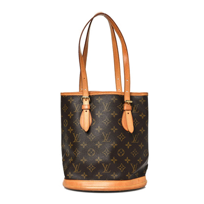 Louis Vuitton Monogram Petit Bucket 23 1 of 14