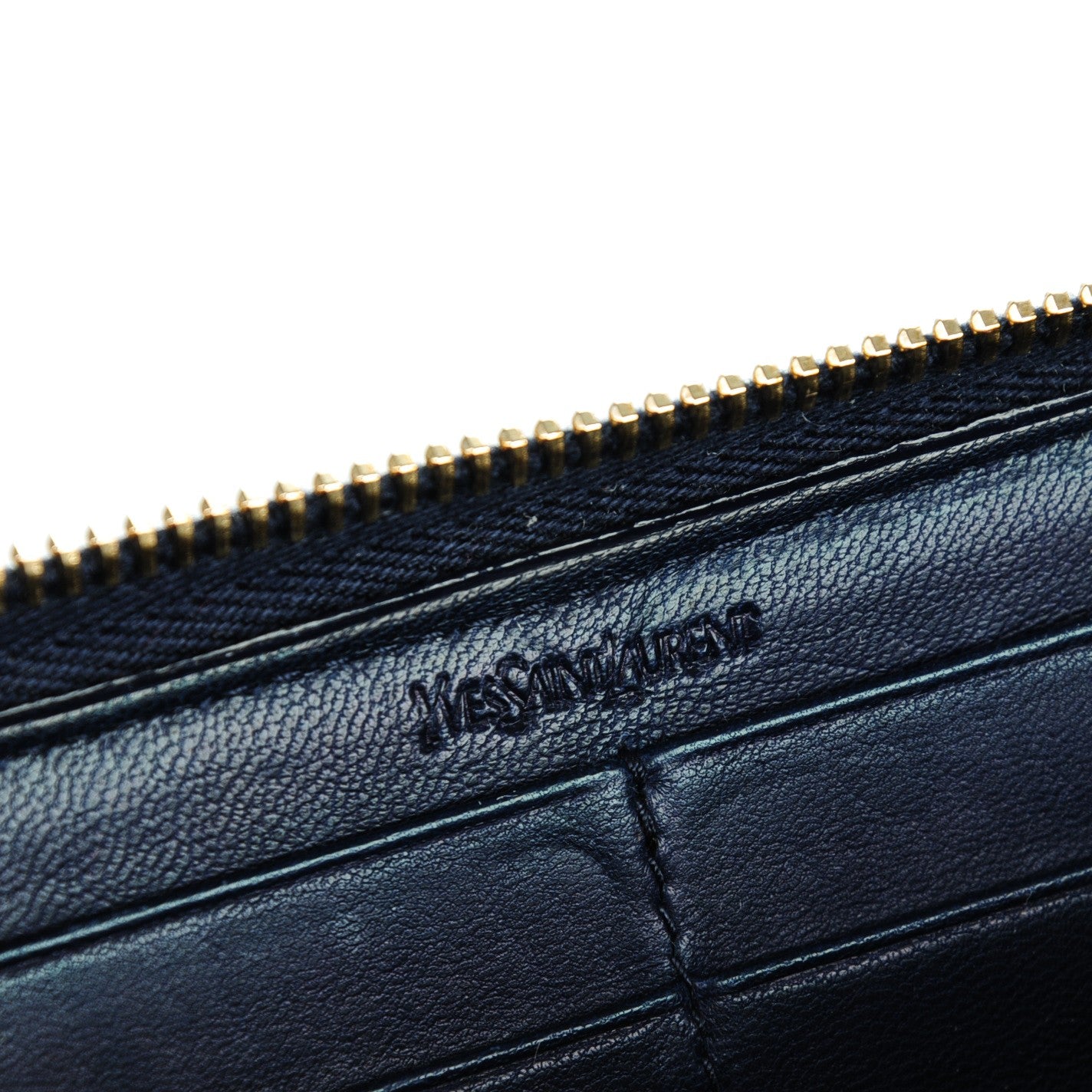 Patent Y Mail Zip Around Wallet Marine
