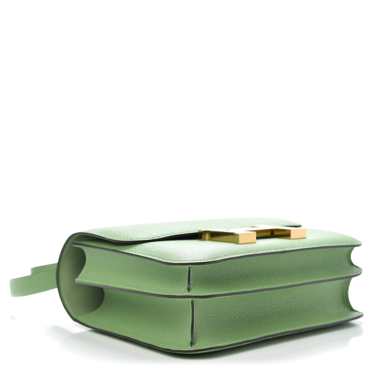 Hermes Epsom Constance 24 Vert Criquet 4 of 10