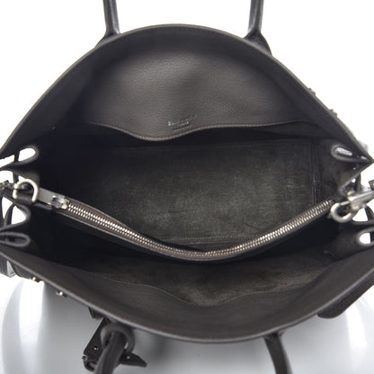 Saint Laurent Grained Calfskin Small Supple Sac De Jour Fog 6 of 8