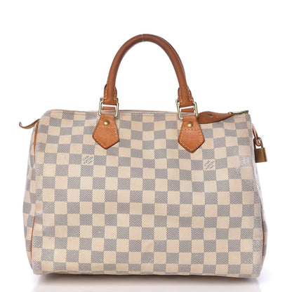 Louis Vuitton Damier Azur Speedy 30 1 of 15