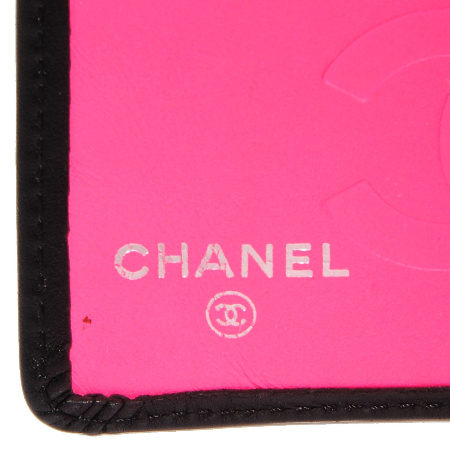 Chanel Calfskin Quilted Cambon Yen Wallet Black 6 of 8