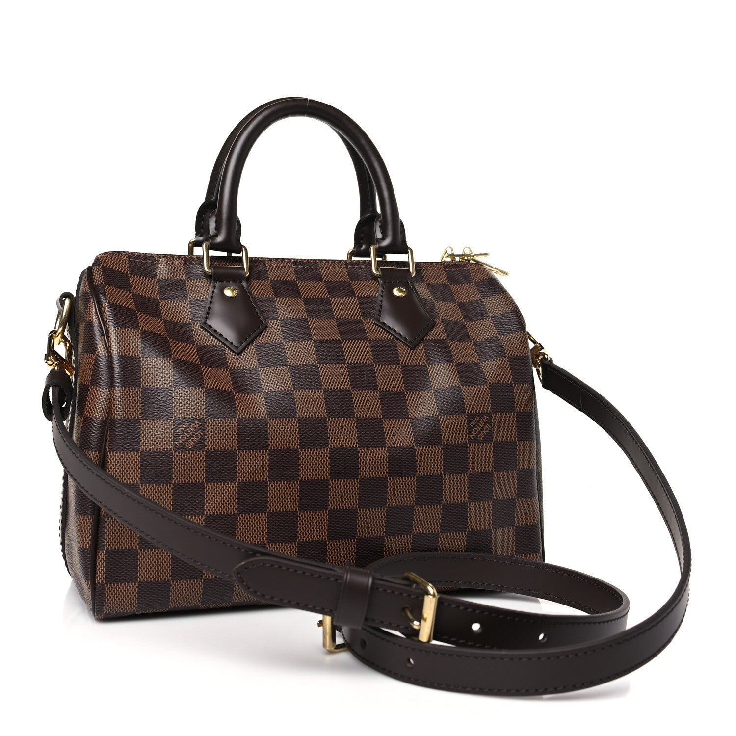 Louis Vuitton Damier Ebene Speedy Bandouliere 25 2 of 7